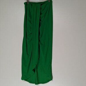*3/$10* Forever 21 Ribbed Maxi Skirt Kelly Green Size Medium